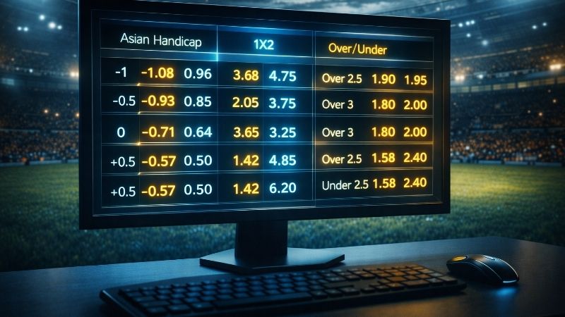 Cách đọc kèo bóng đá trên mạng chính xác cho người mới bắt đầu 9 cach-doc-keo-bong-da-tren-mang