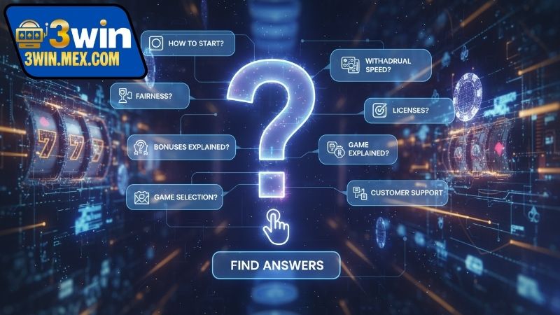 Câu hỏi thường gặp - Tìm hiểu thắc mắc thường gặp tại 3WIN 3 Câu hỏi thường gặp về trò chơi tại 3WIN