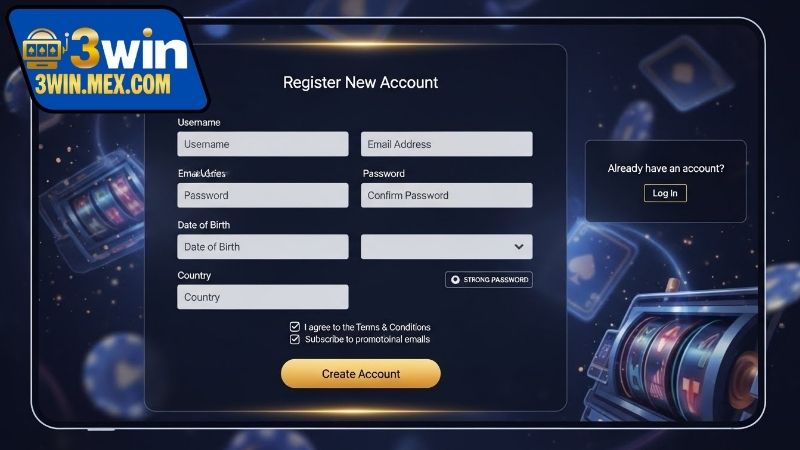 Đăng ký 3WIN - Tận hưởng những trải nghiệm tuyệt vời 3 Bảo mật tài khoản sau khi đăng ký 3WIN