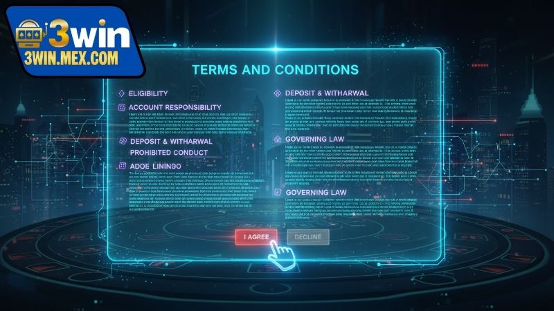 Điều khoản và điều kiện - Khám phá quy định 3WIN chi tiết 2 Quyền và nghĩa vụ của người chơi 3WIN