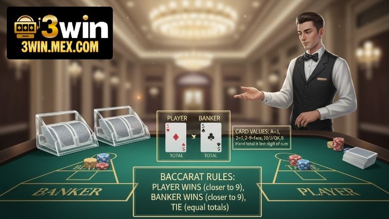 Luật chơi Baccarat cơ bản cho người mới tham gia 9 luat-choi-baccarat-co-ban-cho-nguoi-moi
